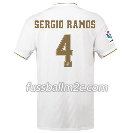 Fußballtrikots Real Madrid Sergio Ramos 4 Heim Trikotsatz 2019-2020 Fußballtrikots Real Madrid Sergio Ramos 4 Heim Trikotsatz 2019-2020